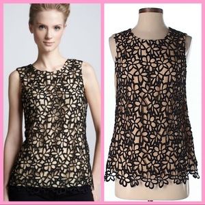 LELA ROSE | Neiman Marcus x Target Black Lace Top